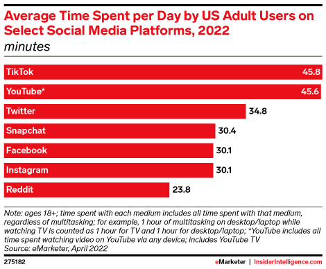 US Social Media Usage 2022